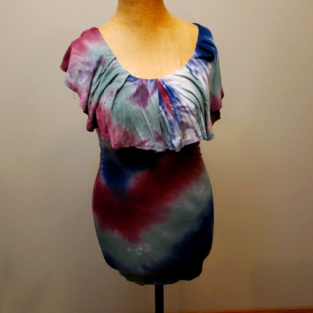 Women's Small Tiedyed Mini Dress